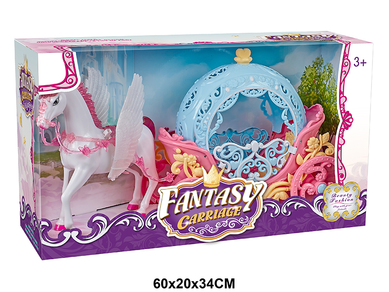 Manual Pegasus + Circle Pumpkin Carriage