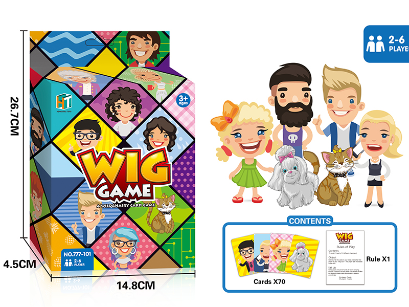 Wig Card Game