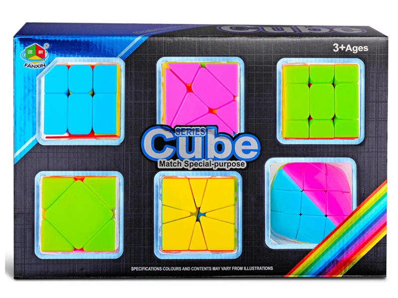 Rubik's Cube 6PCS