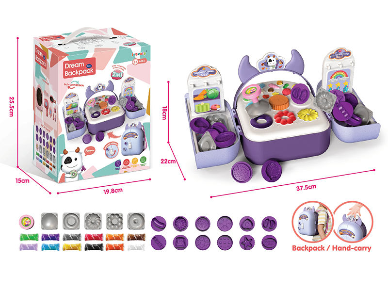 Multifunctional Backpack Clay Set