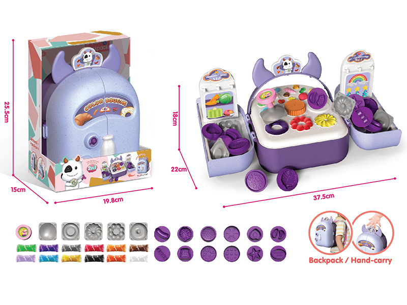 Multifunctional Backpack Clay Set