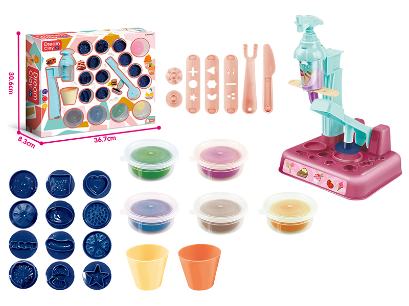Ice Cream Noodle Play Dough Machine