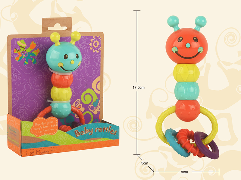 Bee Baby Rattles