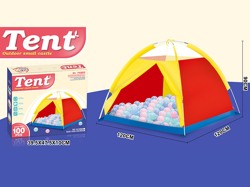 Tent With 100pcs Ocean Ball