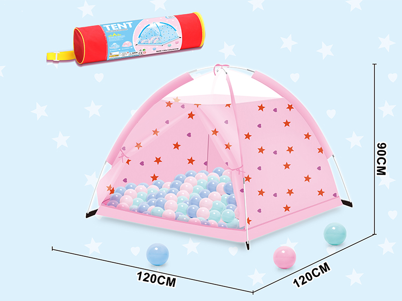Pink Star Tent