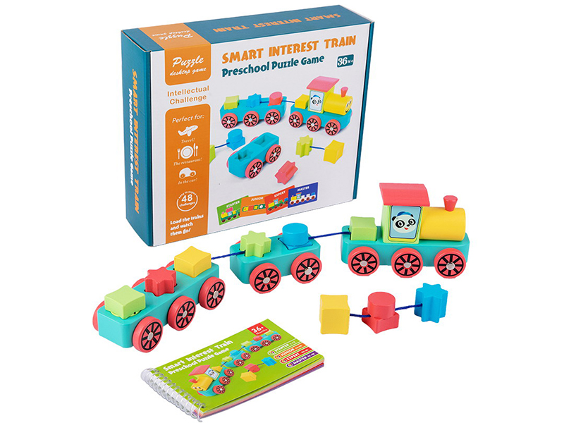 Wooden Smart Interest Train