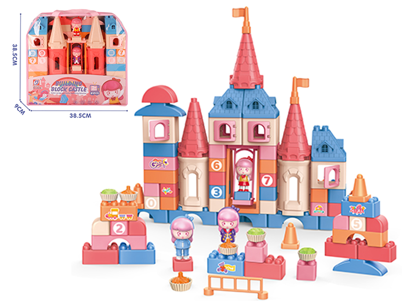 81PCS Girl Building Blocks