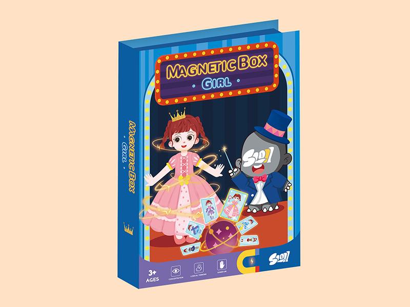 Magnetic Puzzle - Dress Up Girl