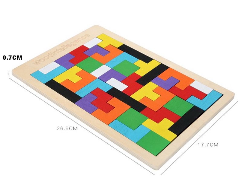 Wooden Tetris