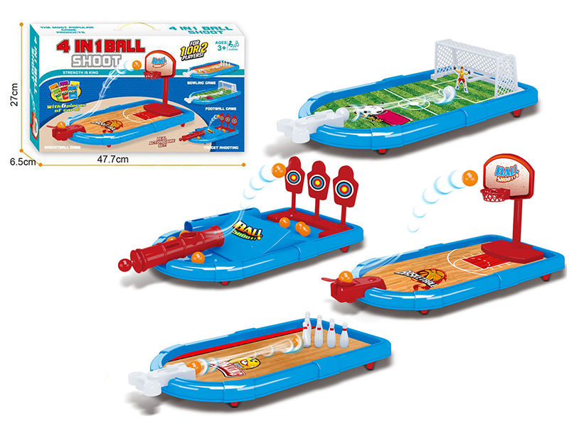 4 In 1 Ball Shoot Game