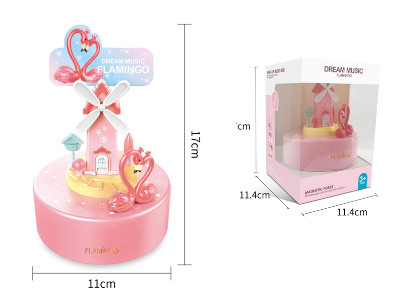 Flamingo Music Box