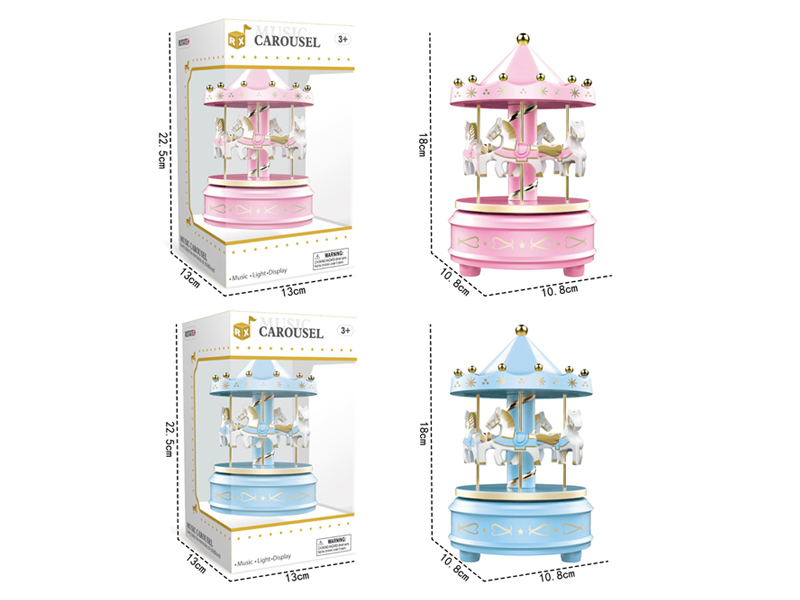 Carousel Music Box (Without Light)
