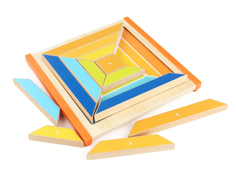 Wooden Trapezoidal Digital Learning Board