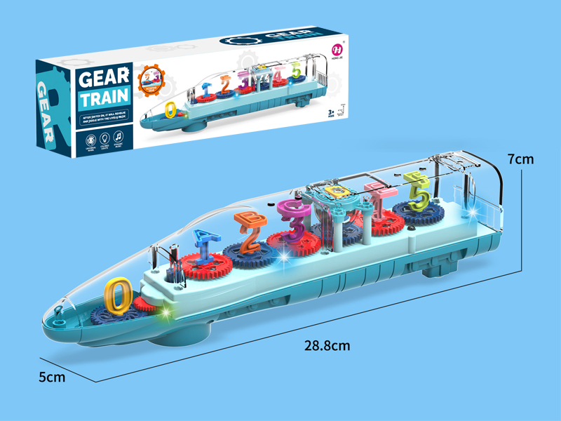 B/O Go And Bump Gear Train With Light And Music