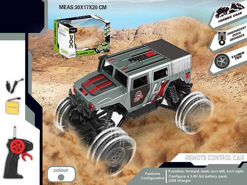 1:18 4CH Remote Control Climbing Car With Open Door
