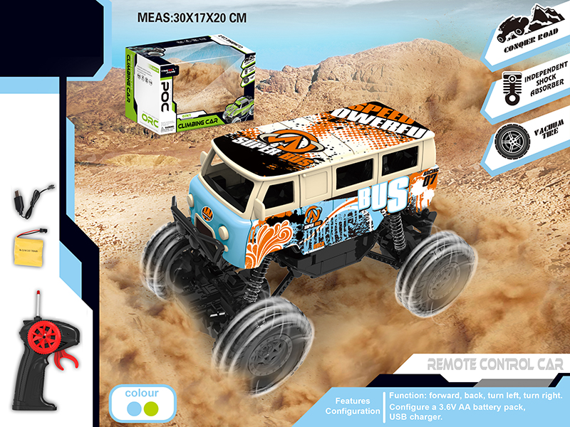 1:18 4CH Remote Control Climbing Car With Open Door
