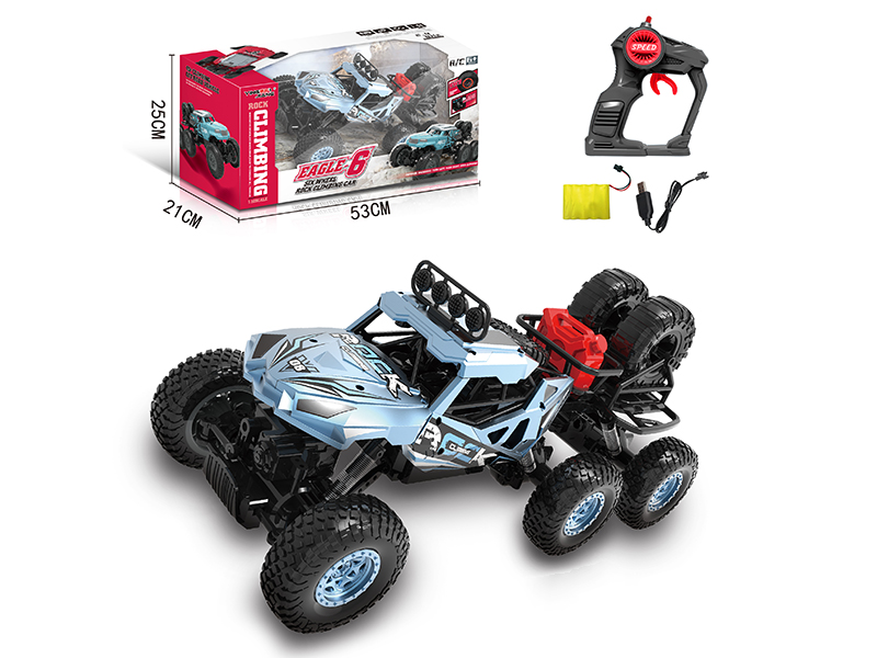 1:l10 2.4G Remote Control Six-Wheel Rock Climbing Car
