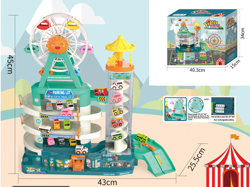 B/O 4Layer Ferris Wheel Car Park Building