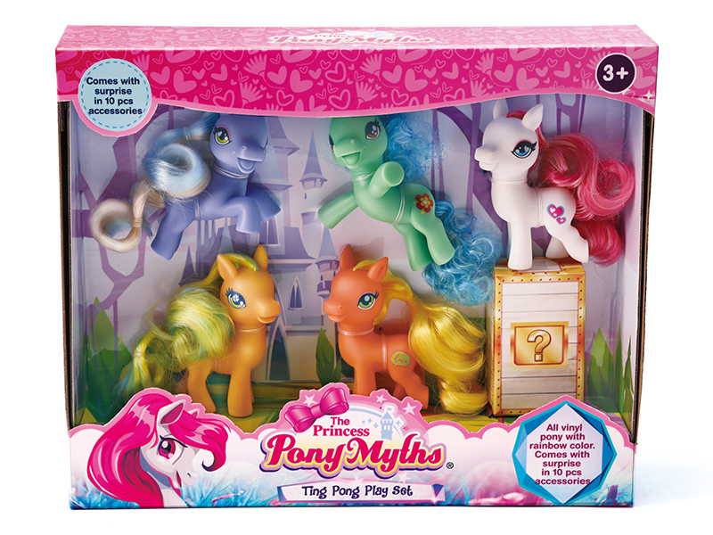 Vinyl Tiny Pony 5pcs