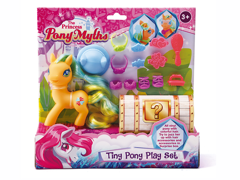 Vinyl Tiny Pony Set