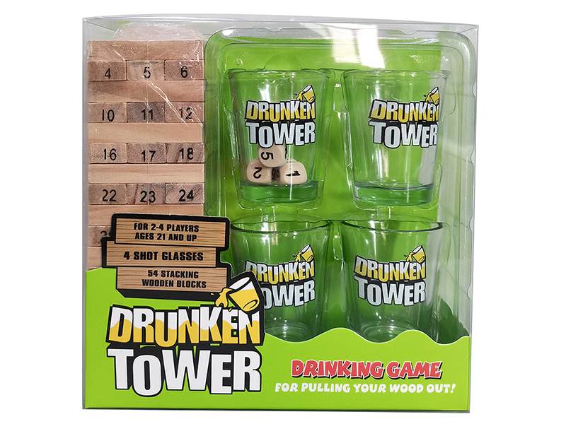 Drunken Tower Drinking Game