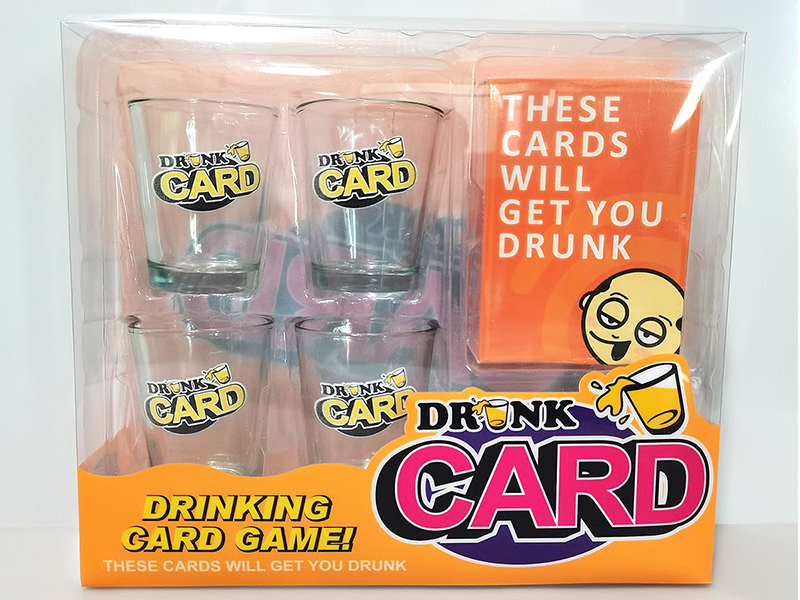 Drunk Card Drinking Card Game (4 Cups + A Set Of Card)