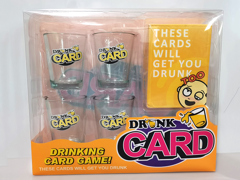 Drunk Card Drinking Card Game (4 Cups + A Set Of Card)