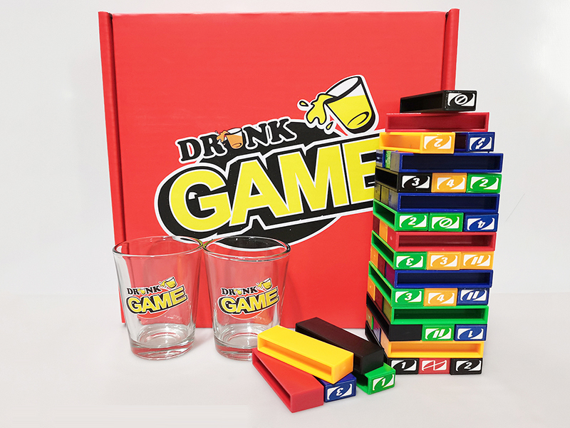 Jenga Drinking Game