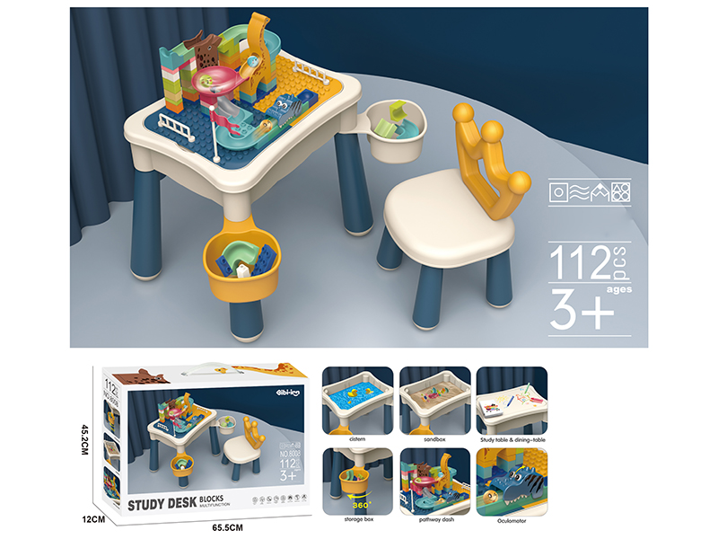 Building Blocks Table 112pcs