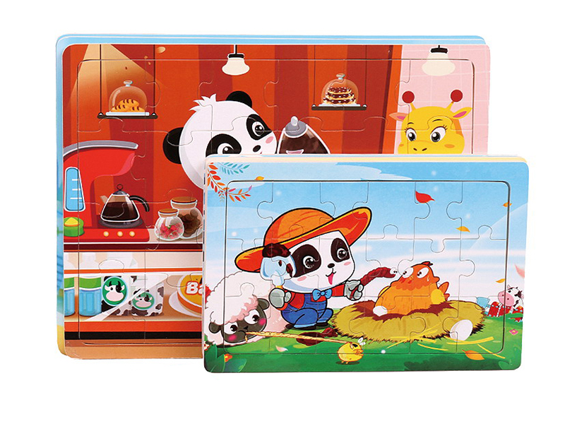 Wooden Puzzle 18pcs