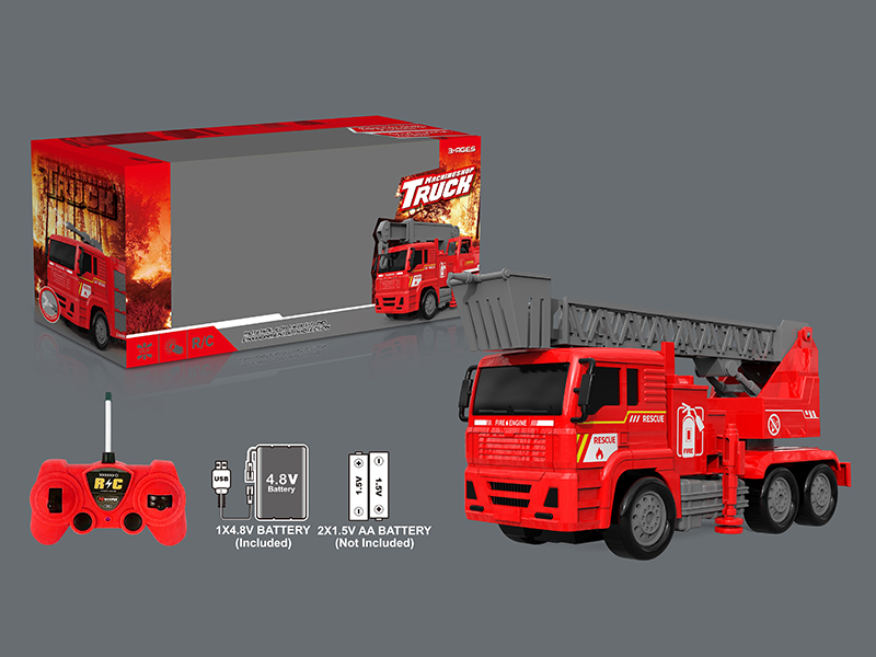 R/C Fire Rescue Ladder Truck