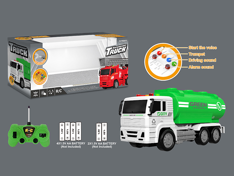 R/C Sanitation Tanker With Voice