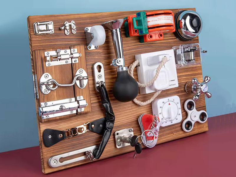 Wooden Busy Board