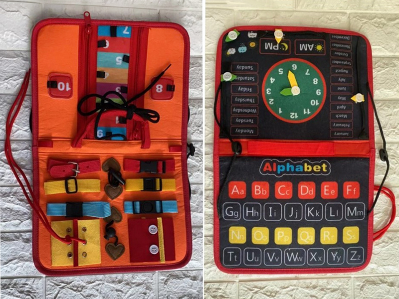 Felt Learning Board