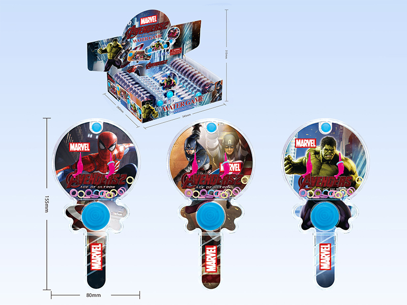 Avengers2 Transparent Water Game 24pcs