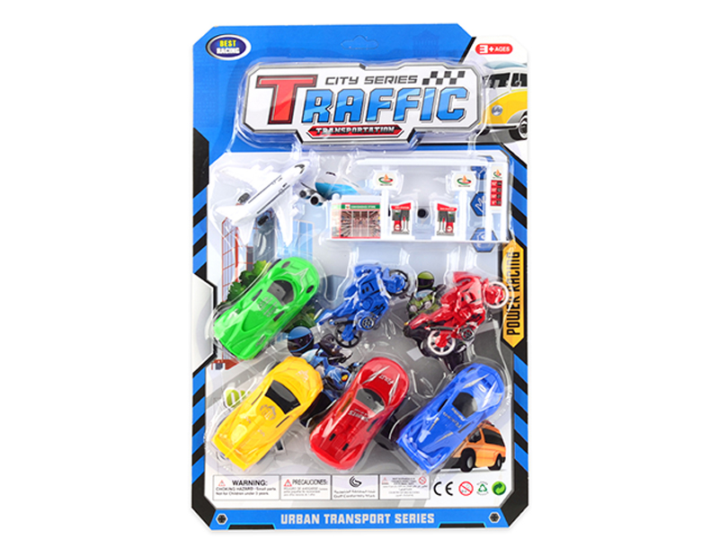 Pull Back Car Set