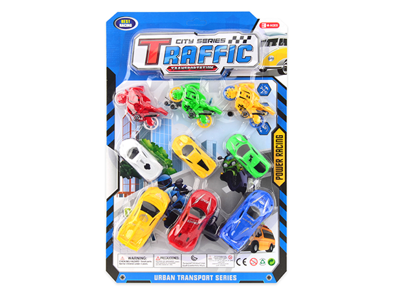Pull Back Car Set
