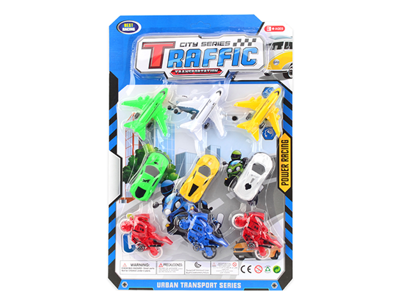 Pull Back Car Set