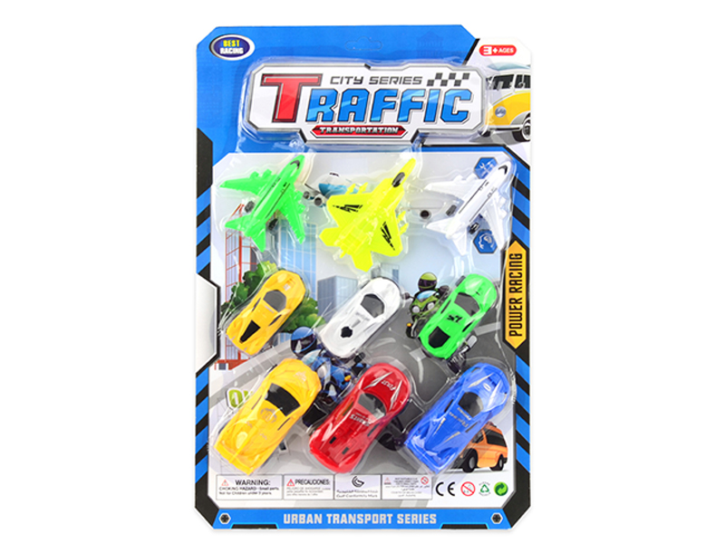 Pull Back Car Set