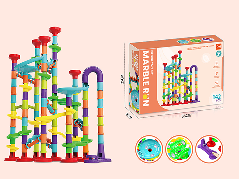 142PCS Pipeline Toys Set Marble Run
