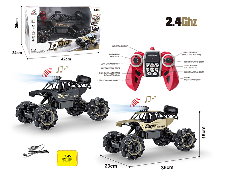 1:12 2.4G Remote Control Drift  Rock Crawler