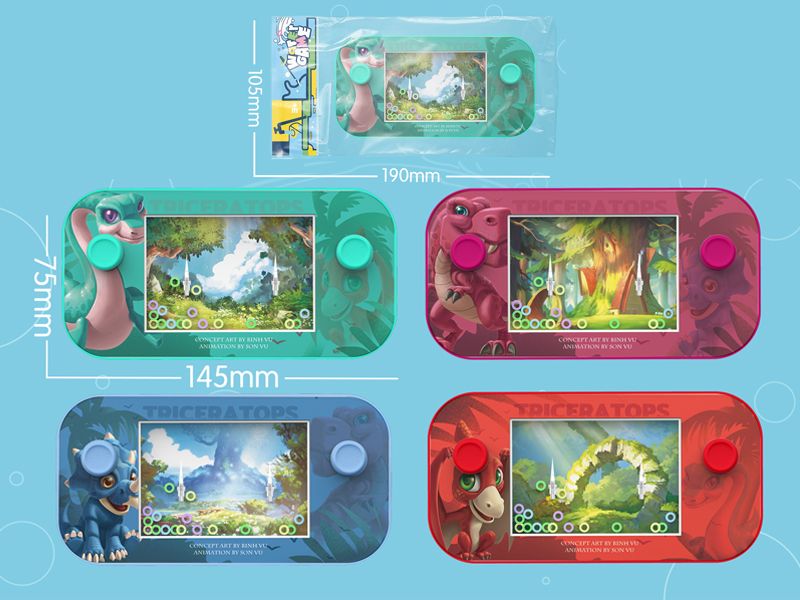 Cartoon Dinosaur Water Game