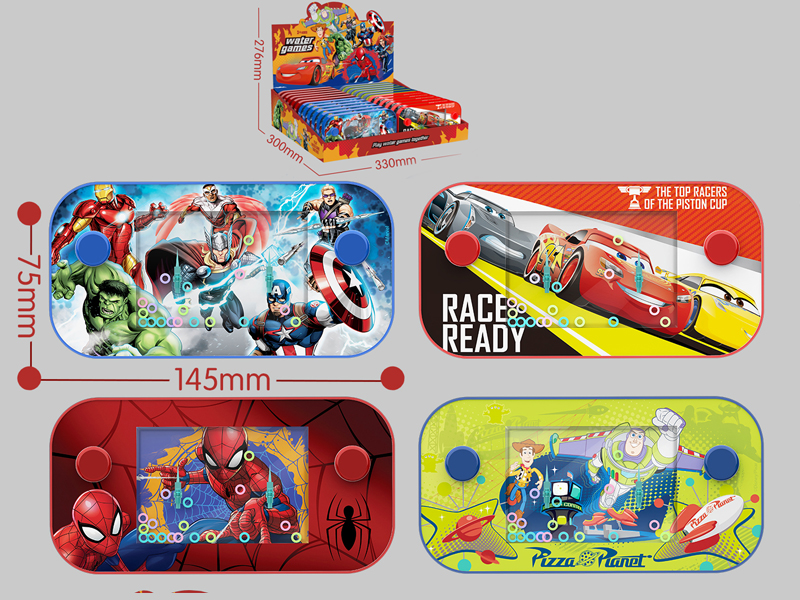 24PCS Cartoon Water Game