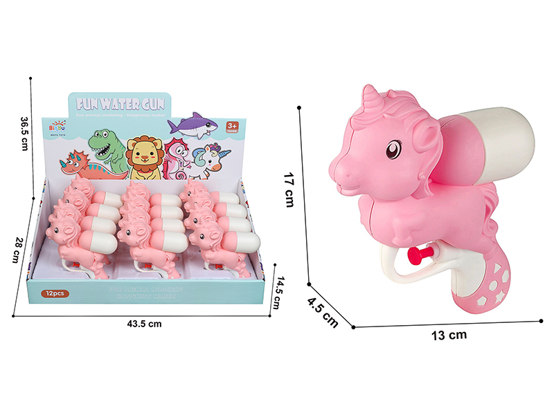 Unicorn Water Gun 12pcs