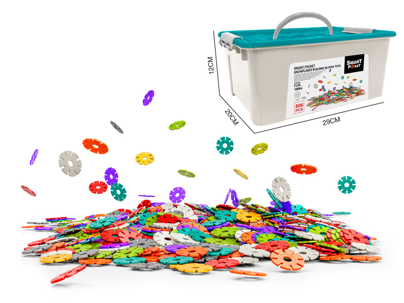 506PCS Snowflakes Building Blocks Toys