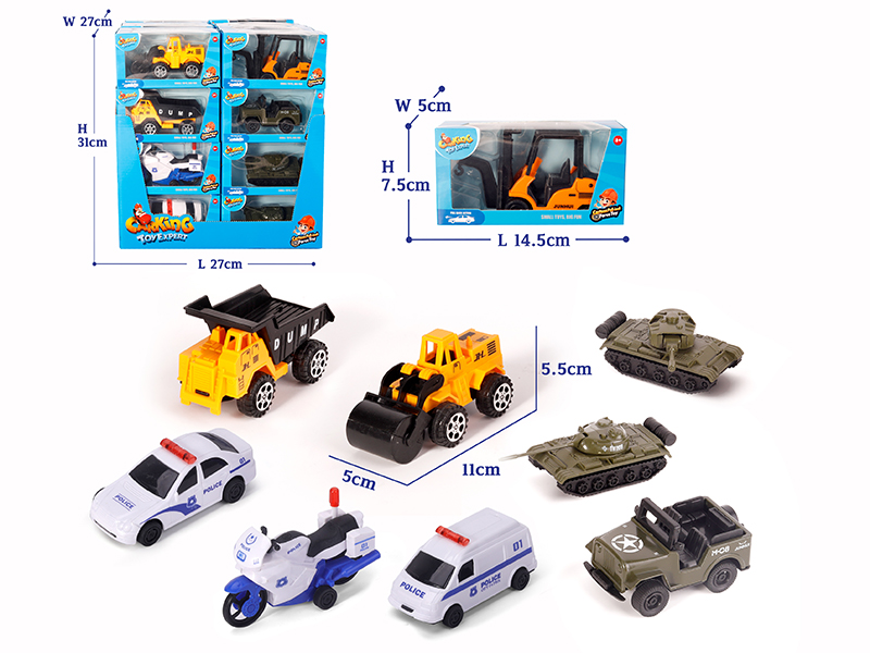 Pull Back Car 40pcs