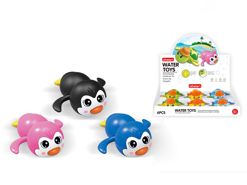 Wind Up Swimming Penguin 6pcs