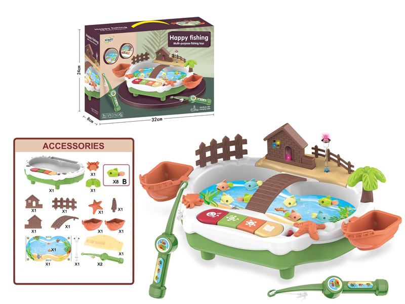 B/O Multifunctional Fishing Paradise With Light And Music