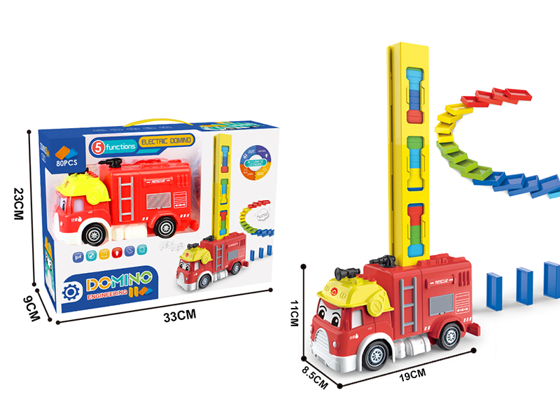 Storytelling Electric Domino Fire Engine