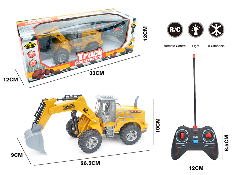 5 Channels Remote Control Excavator